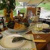 Essen an Bord in Digoin