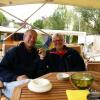 Charlotte und Christian an Bord